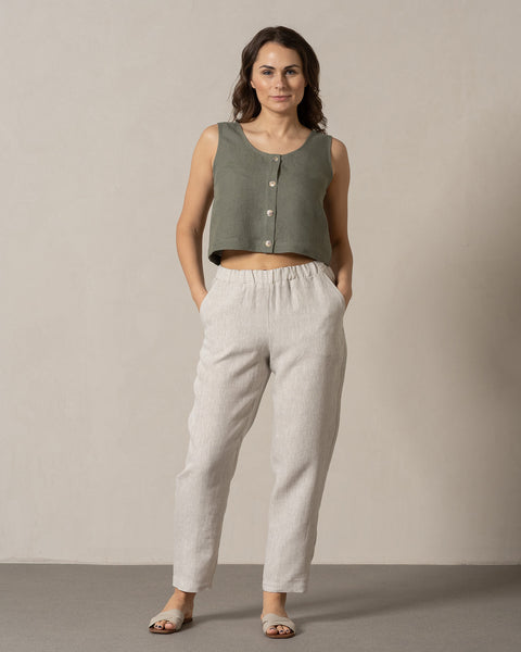 Linen Pants Dakota Natural