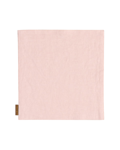 Linen Baby Burp One Size in dusty pink