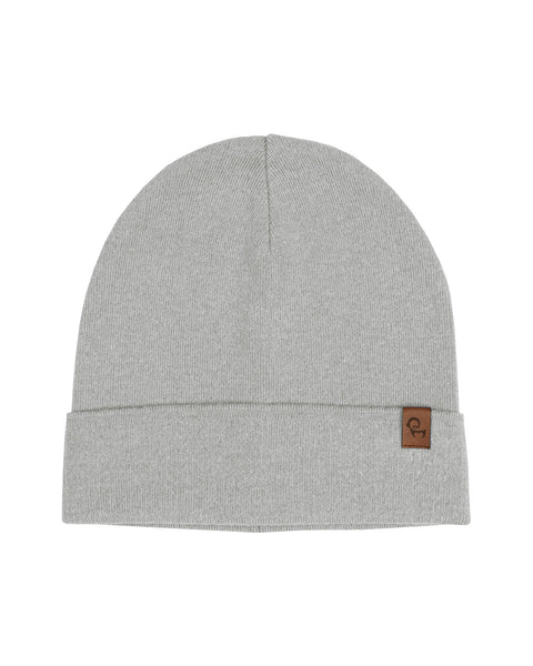 Kids' Beanie Knitted Merino & Cashmere light gray