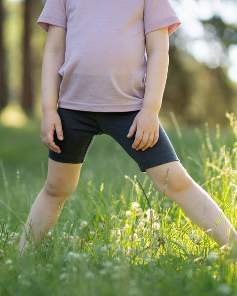 Kids' 160gsm Merino Cycling Shorts