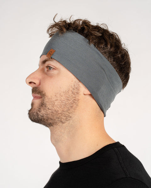 Men's Trekking Headband Perfect Gray