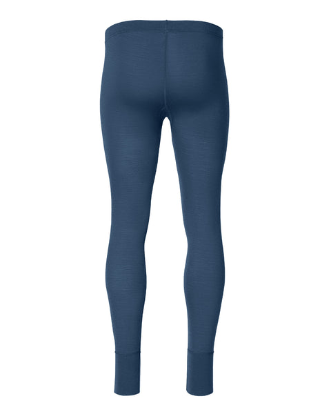 menique Men's Merino 160 Pants Denim Color Back
