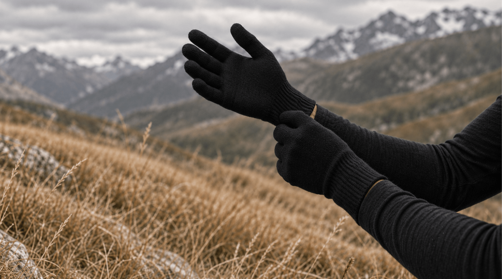 Knitted accessories for men