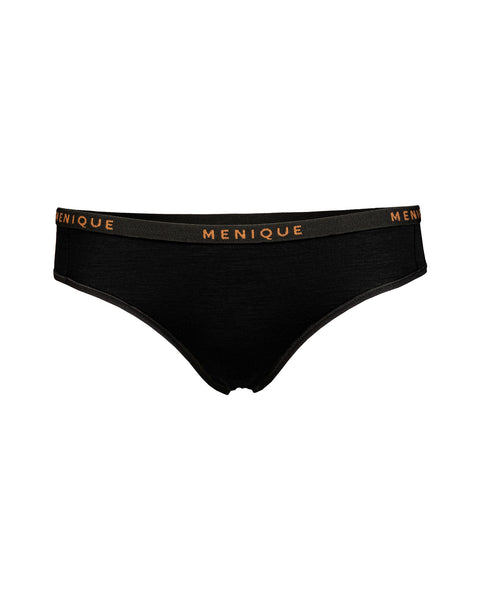 Women&#39;s Merino Bikini Briefs Black