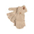 Women's Convertible Gloves Knitted Merino in creamy beige