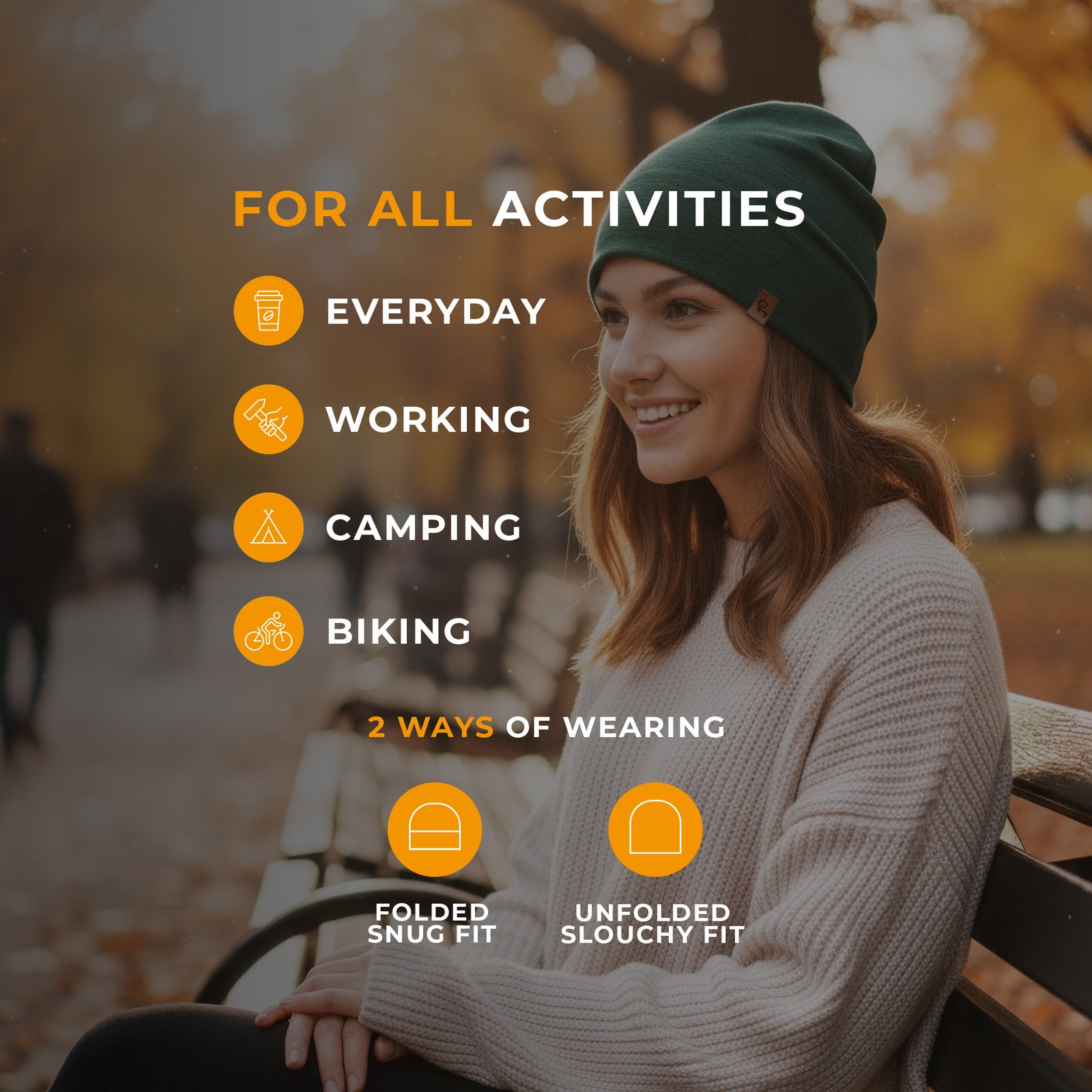 Women's Merino Beanie Perfect Grey