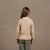 Kids' Merino Wool Cardigan Cleo Beige