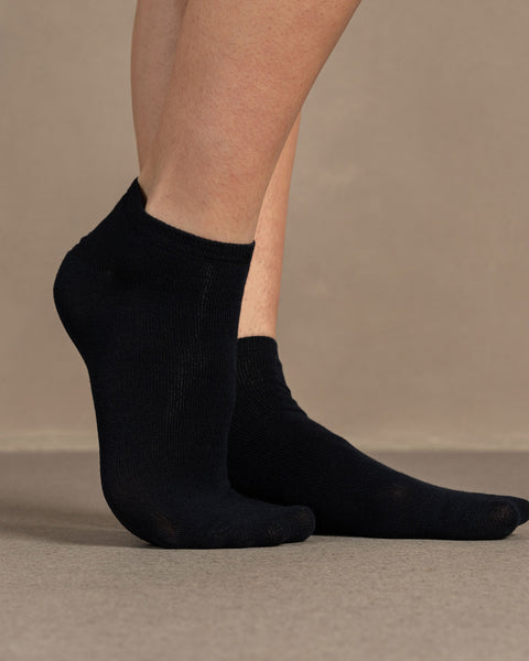 Women’s Ankle Bamboo Socks in dark blue