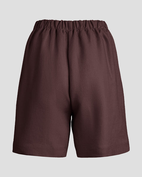 Packshot showing the back of shorts.