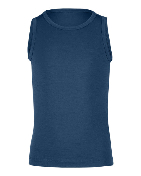 Kids&#39; Sleeveless Singlet Denim