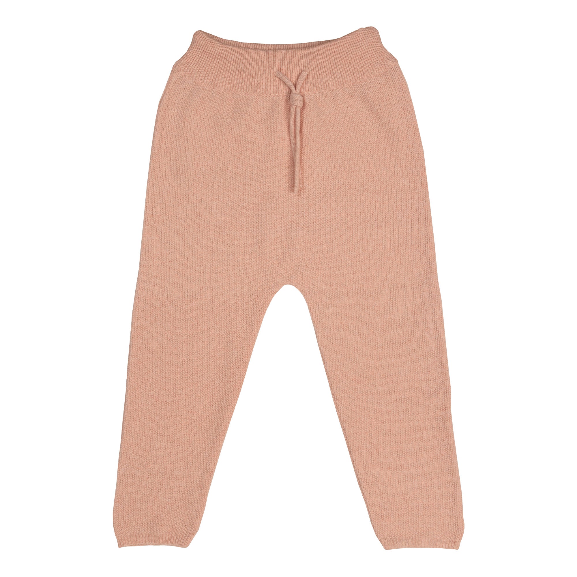 Kids' Button Front Sweater & Pants Merino 2-Piece Set Pink
