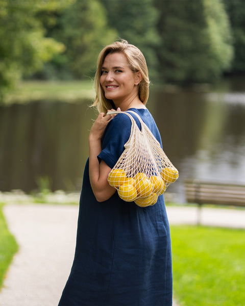 Loose Dress Joelle Storm Blue