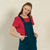 Pinafore Mini Dress Nely in dark green