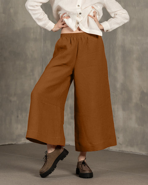 Linen Culottes Lana