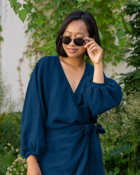 Tulip Wrap Dress Daisy