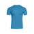 menique Men's Merino 160 Short Sleeve Crew Light Blue Color