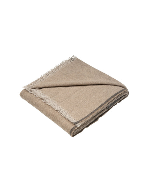 Cashmere &amp; Merino Wool Blanket Throw Porto