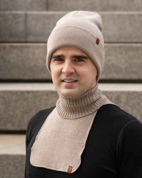 Men&#39;s Dickie Neck Warmer Knitted Merino