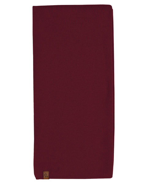 Women&#39;s Knit Scarf Merino royal cherry