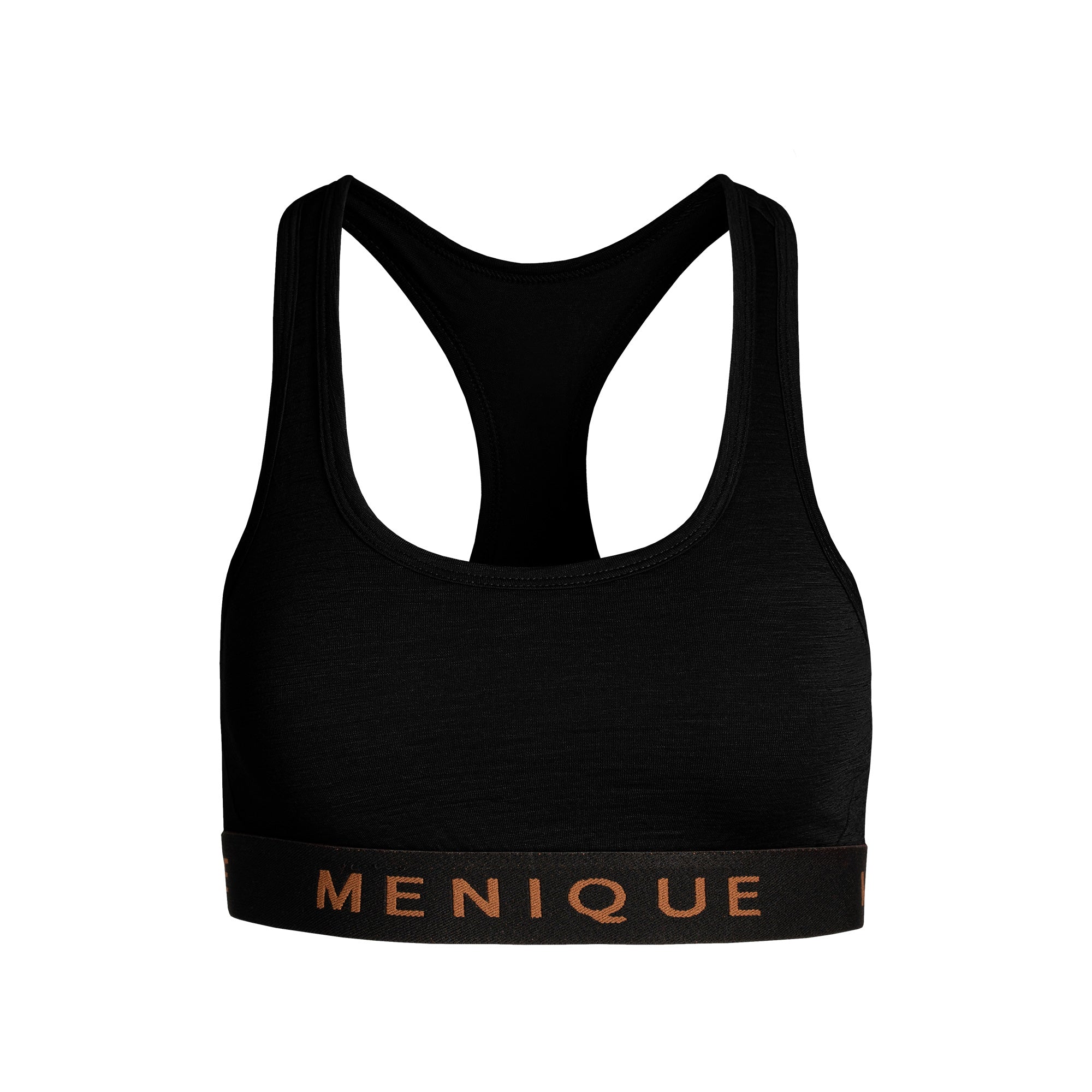 Women's Merino Sport Bra Black