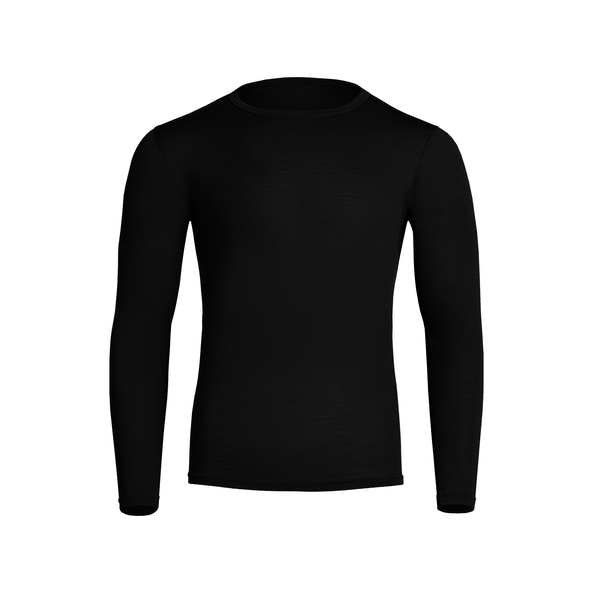 Men's 160 Thermal Long Sleeve Crew Black