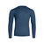 menique Men's Merino 160 Long Sleeve Crew Denim Color