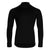 Men's Merino 250 Zip neck top Black