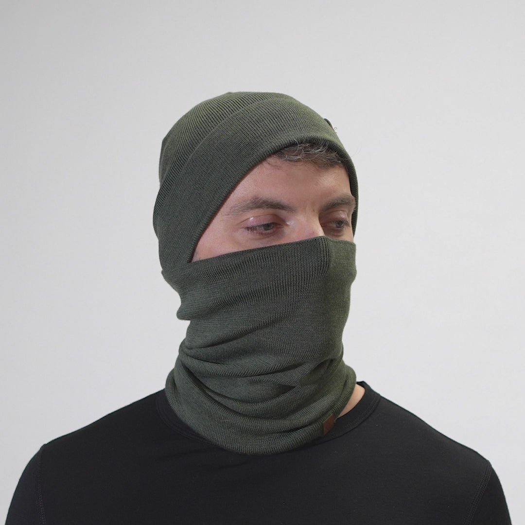 Men's Merino Liner Gaiter & Beanie 2-Piece