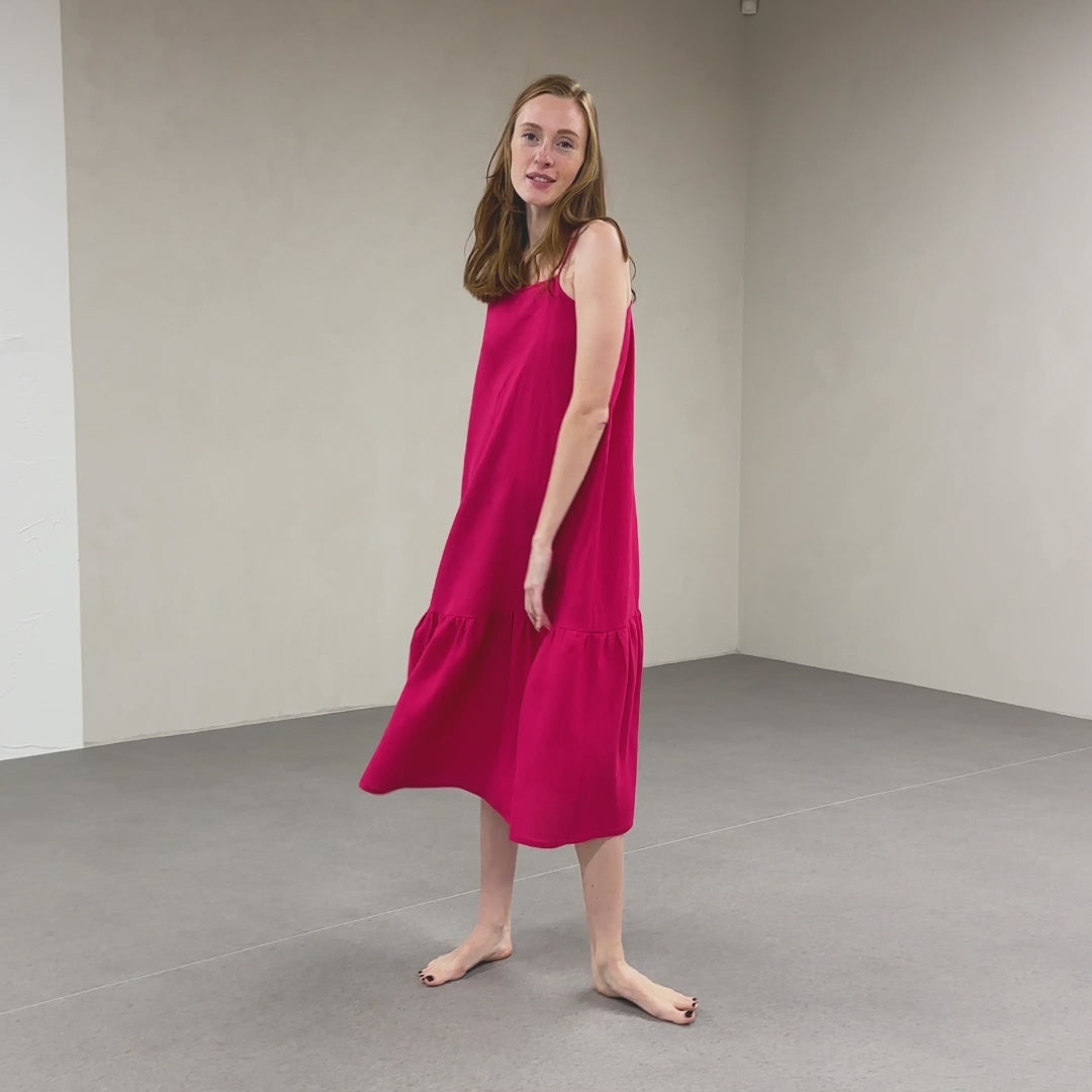 Linen Smock Dress Lisa