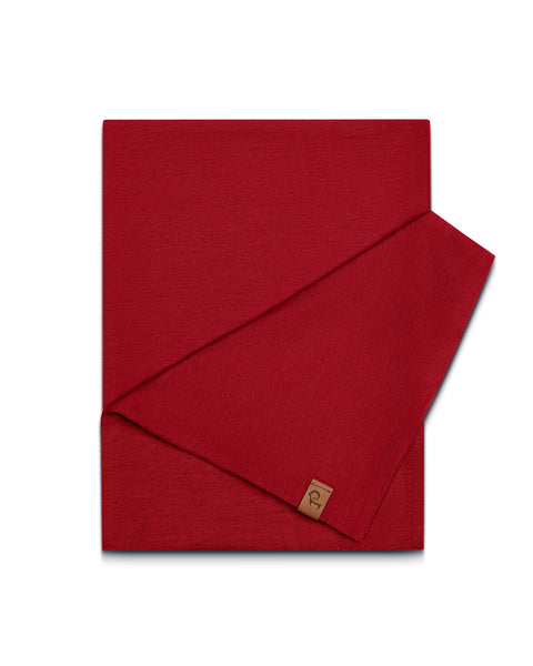 Women&#39;s Merino Scarf Royal Cherry