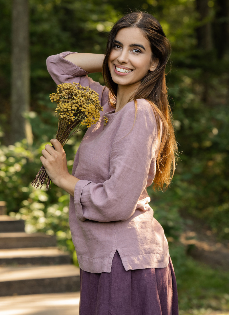 Shop Women's Linen collection: Blouses, Pants, Skirts, Jumpsuits, & Many Sustainable Dresses