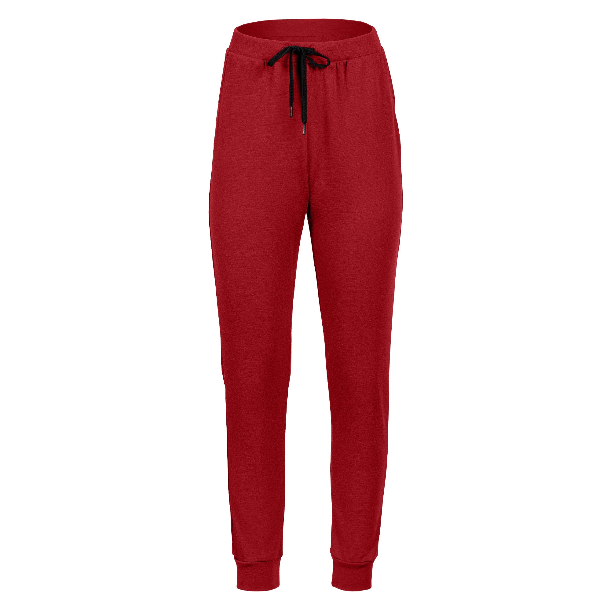 Women's Jogger sweatpants 250gsm Royal cherry