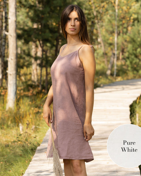 Slip Dress Liv Pure White
