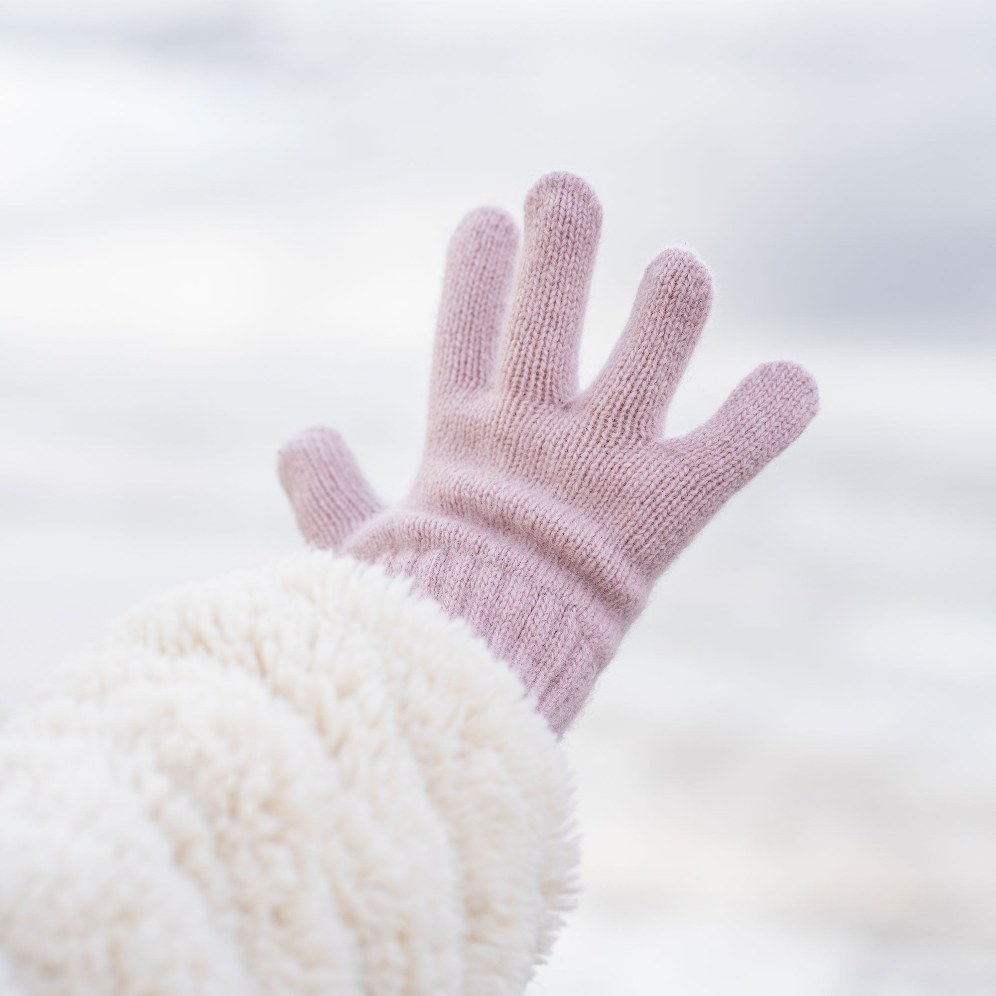 Kids' Gloves Knitted Merino & Cashmere