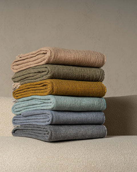 Extra Fine Virgin Merino Wool Blanket Budapest