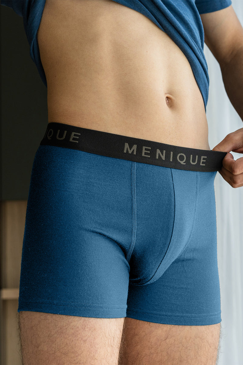 Men's Merino Wool Boxer Shorts Underwear ❤️ menique