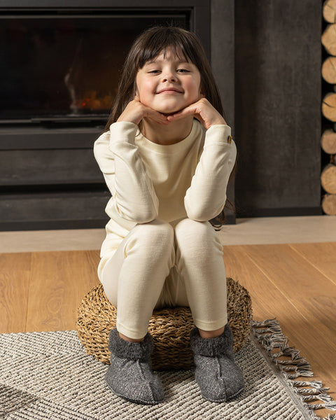 Kids&#39; Long Sleeve Shirt Merino Wool