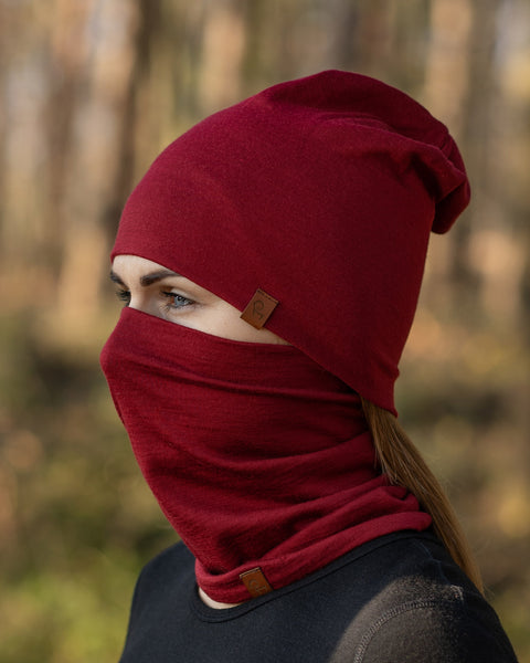 Women&#39;s Merino Beanie &amp; Gaiter 2-Piece