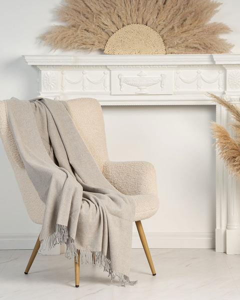 Cashmere &amp; Merino Wool Blanket Tallinn