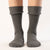 Women's Knit Socks Merino Dark Gray