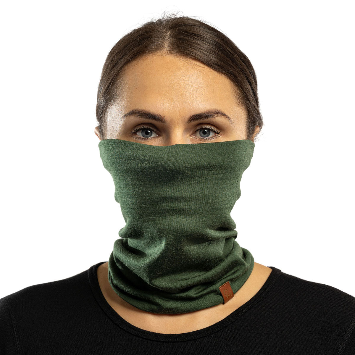 Merino Wool Neck Gaiter Face Mask Outdoor Warmer Ski Mask Organic Clothing  Gift for Boyfriend Face Cover Power Mango Yellow 